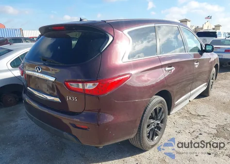 2013 Infiniti Jx35 из США, поврежденный, VIN 5N1AL0MM6DC340505